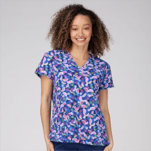 Top de cuello en V para mujer - SWEET SLICE