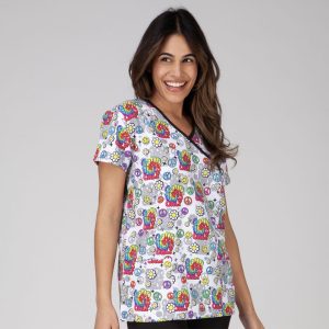 Blusa cruzada de mujer - GROOVY VIBES