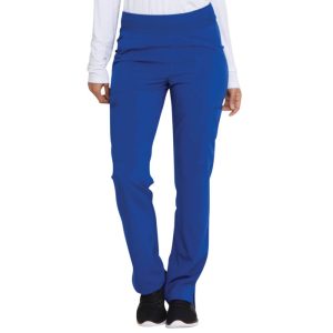 Pantalón cargo de tiro natural y pernera cónica para mujer
