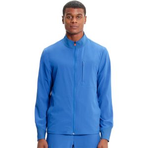 Chaqueta con cremallera frontal para hombre