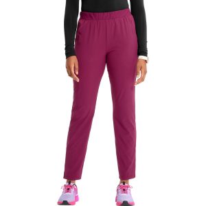 Pantalón de mujer de tiro medio y pierna cónica