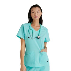 Blusa con canesú en los hombros para mujer - MAREA TROPICAL