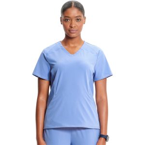 Top de cuello en V para mujer